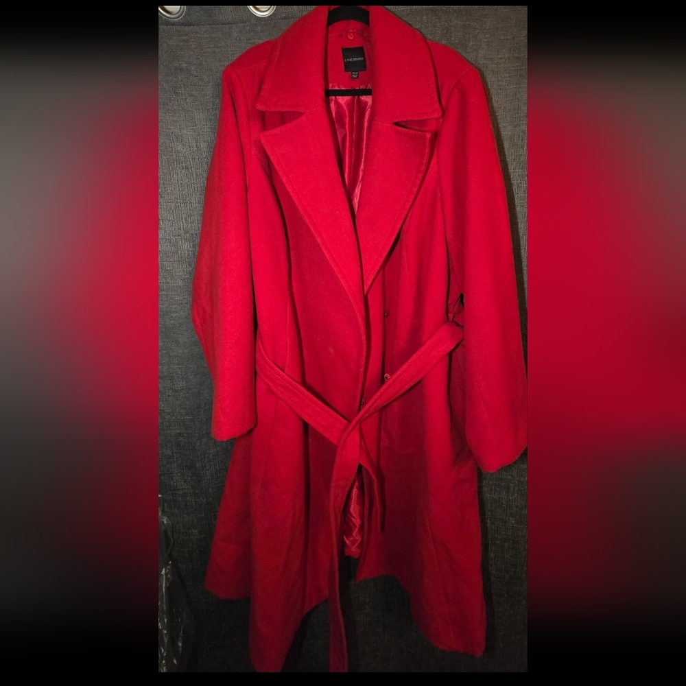 Lane Bryant Vibrant Red Women's Coat